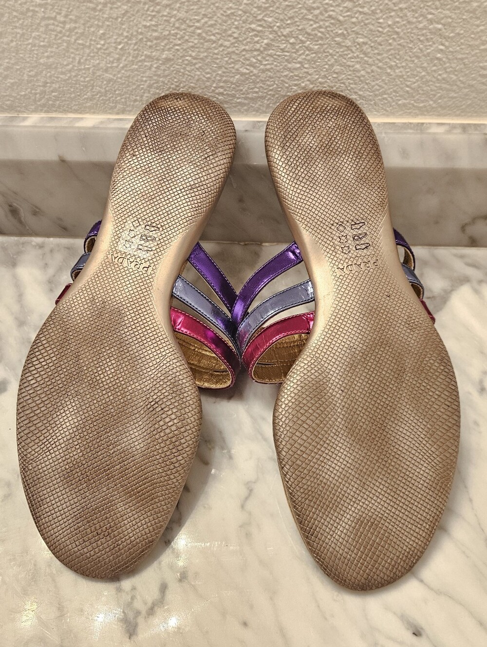 PRADA THONG SANDALS - Picture 8 of 9